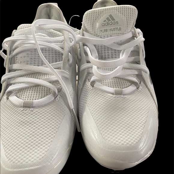 adidas Shoes - Adidas Pure hustle white softball cleat
